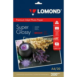 Lomond  4, 200 /2, 20 , , Super Glossy Bright